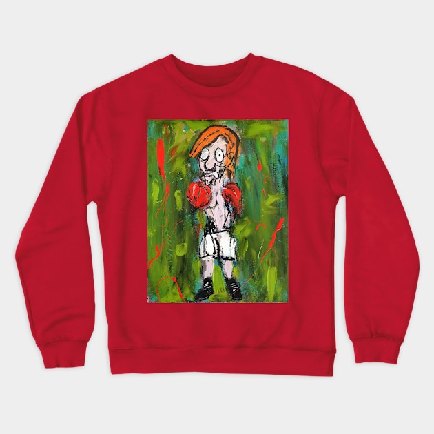 Glass Joe Crewneck Sweatshirt by ElSantosWorld